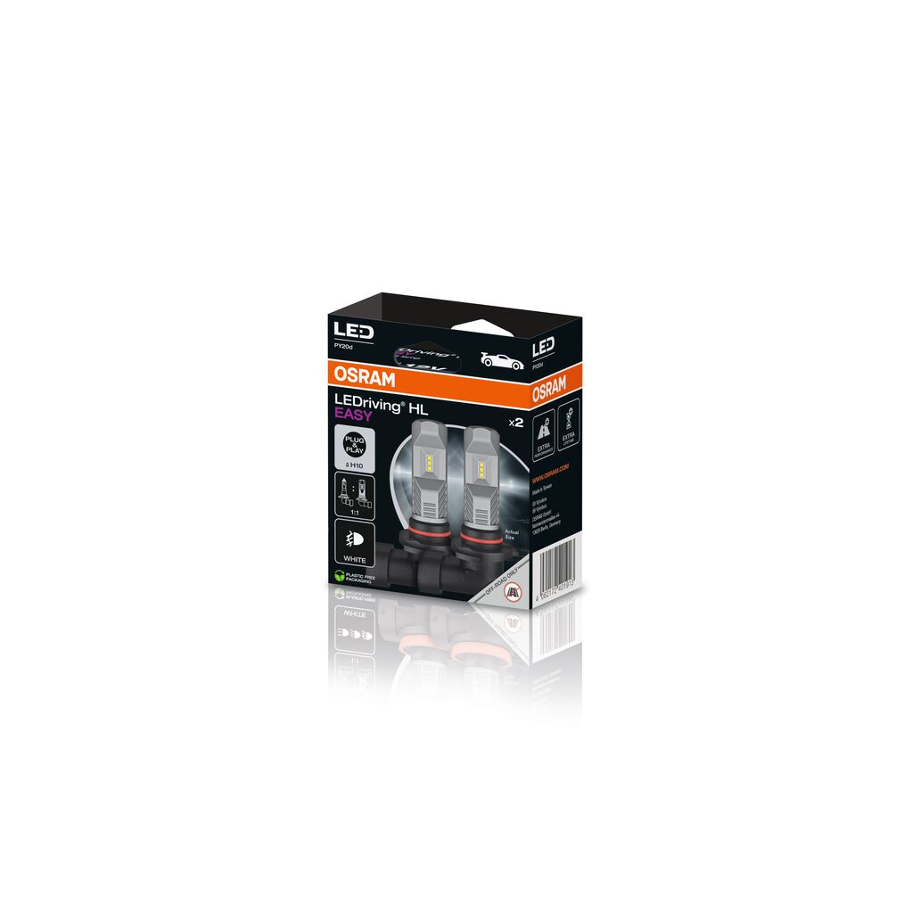 OSRAM LEDRIVING HL EASY H10 COOL WHITE 6000K 12V KIT